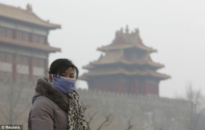 Chỉ trong tháng 1/2013, Bắc Kinh có tới 25 ngày khói mù...